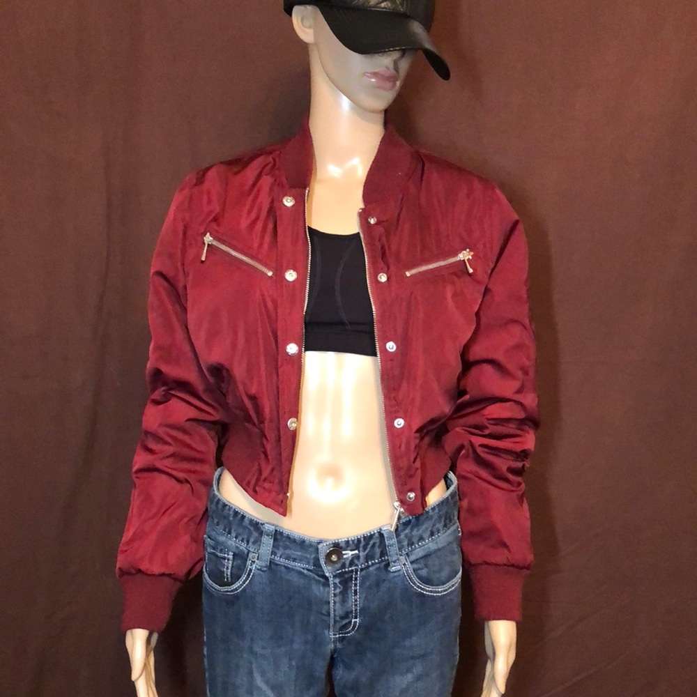 Burgundy Jacket